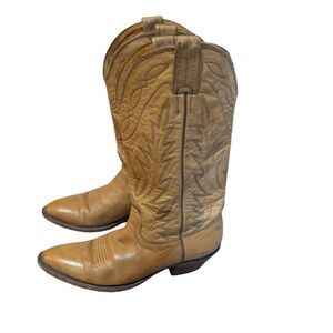 Nocona Western Boots 6.5 84322 Soft Leather Cowboy Rodeo